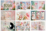 Floral Texture Bundle, a Background Graphic by lerinartstudio (Thumbnail 4 of 9)