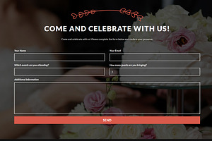 Amore: WordPress Wedding Theme