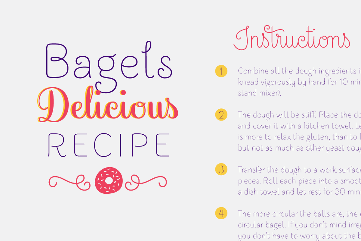 Culinary, a Script Font by Latinotype (Photo 17 of 17)