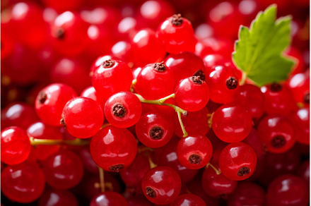 Red currant berries closeup, a Food & Drink Photo by Ylivdesign