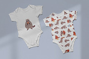 Cute funny raccoon seamless pattern, a Pattern Graphic by Good Studio (Thumbnail 3 of 5)