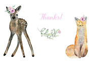 Animals and Flowers, an Animal Illustration by ViсkyArtDesign (Thumbnail 5 of 5)