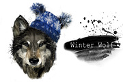 Set wolf portraits .4 styles, an Animal Illustration by art_mouse (Thumbnail 5 of 5)