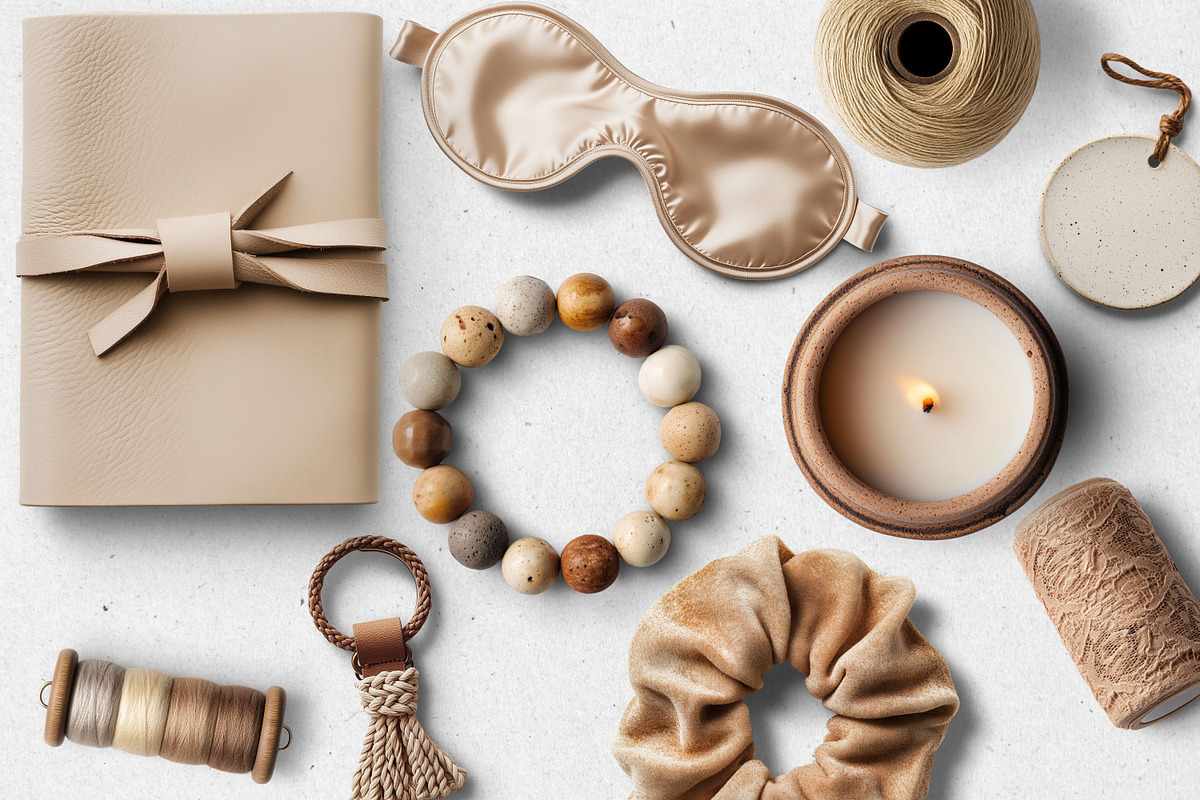 Boho Latte Realistic PNG Objects, an Object Graphic by Iconogenic (Photo 6 of 7)