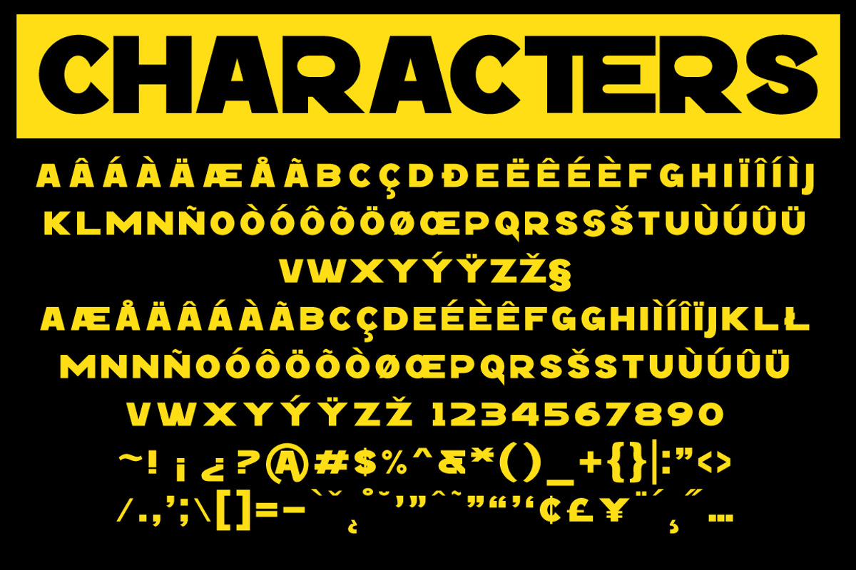 Memosa - All Caps Display Font, a Sans Serif Font by tebaltipislab (Photo 11 of 14)