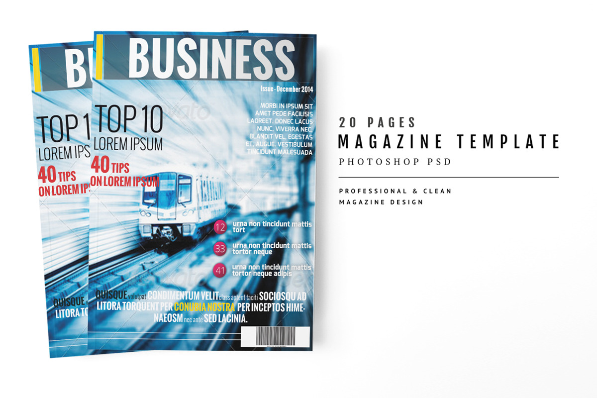 Magazine Template 24, a Magazine Template by pmvch (Photo 1 of 10)