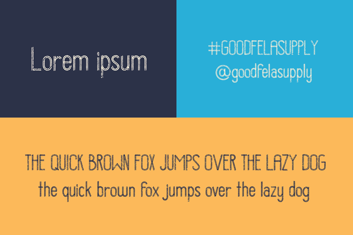 Stripess Font preview 2