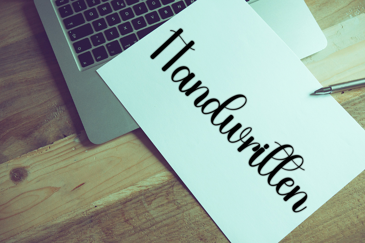 Junkies, a Handwritten Font by FreshTypeINK (Photo 5 of 7)