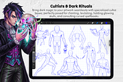 Halloween Male Poses, a Brush Add-On by Selentaori Studio (Thumbnail 7 of 13)