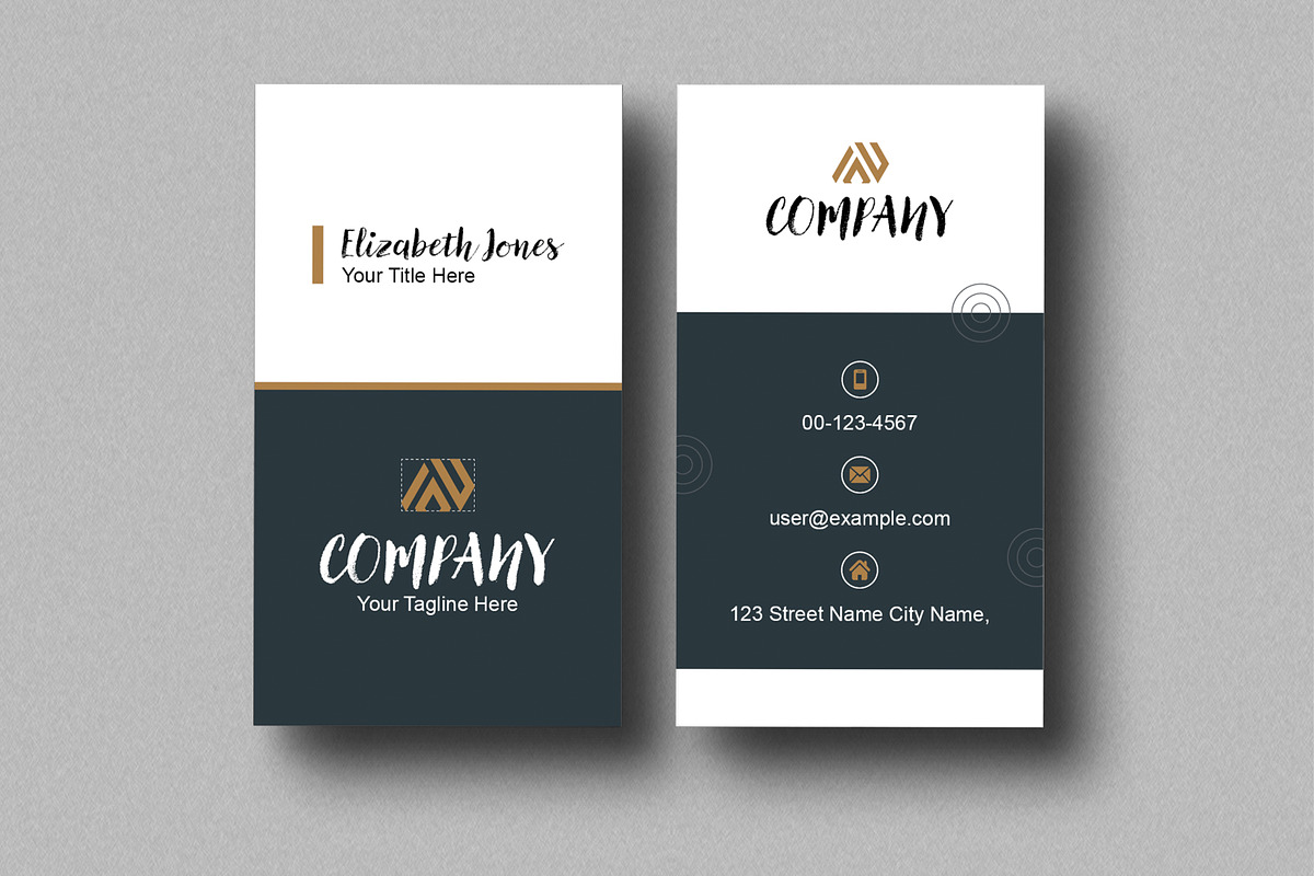 Modern Business Card Layout, a Business Card Template by MightyDesign (Photo 3 of 6)