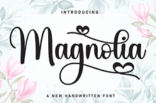 Magnolia | Script Font