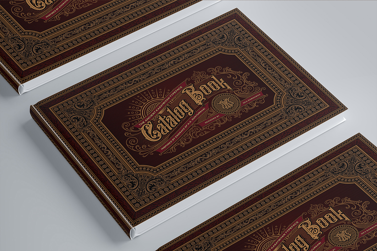 Kasatriyan Ancient Typeface, a Serif Font by Sitintahitam (Photo 7 of 24)