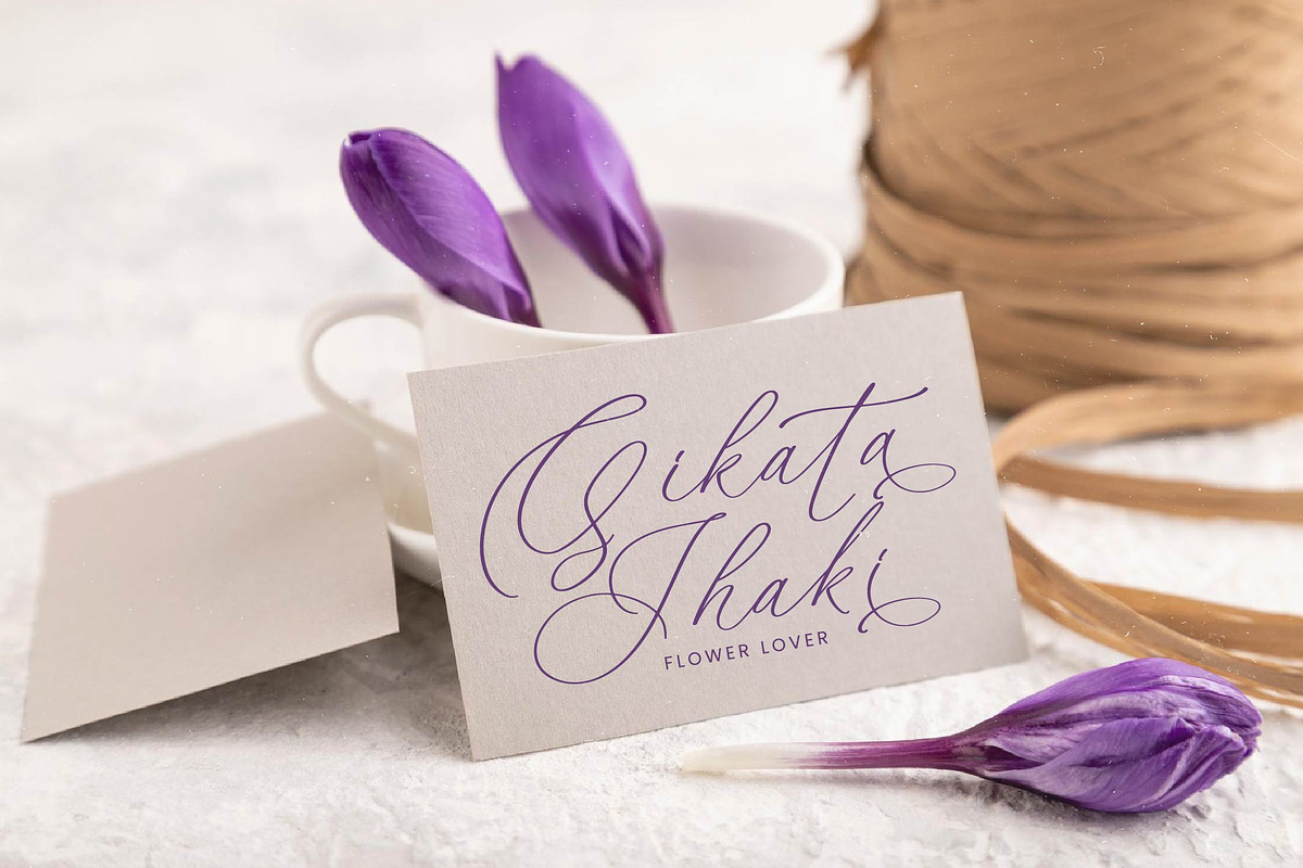 Betany Katepia Beauty Calligraphy, a Script Font by stylishtype.co (Photo 5 of 20)