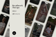 Breathwork Instagram Template Reels, a Social Media Template by Terraa Studio Design (Thumbnail 1 of 8)