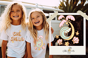 Girls Surf print pattern collection, a Decorative Illustration by Coco & Cub Studio (Thumbnail 8 of 13)