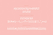 Honey Bunny | Handwritten font, a Font by JuliaVolkova (Thumbnail 8 of 9)