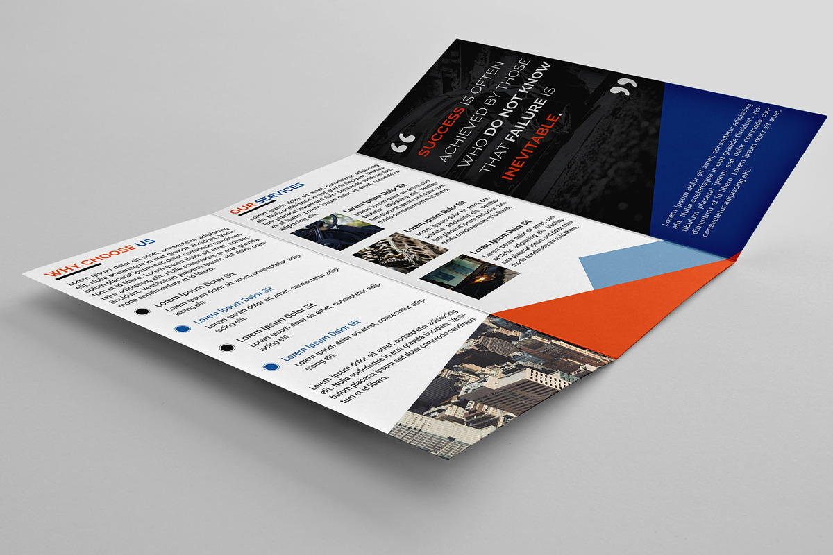 Corporate Trifold Brochure, a Brochure Template by assaiv (Photo 2 of 6)