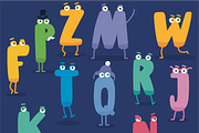 Charm - illustrated letter font, a Symbol Font by Vitek Graphic (Thumbnail 1 of 7)