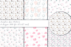 Valentine's Day Seamless Pattern