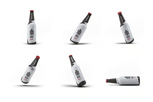 Beer Bottle Mock-Up, a Product Mockup by DesignRushMarket
