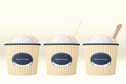 Ice cream cup mockup, a Cups & Container Mockup by NatalyaZelenova (Thumbnail 5 of 5)