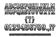 Svg pixel type, an Object Graphic by SketchArtStudio (Thumbnail 1 of 3)