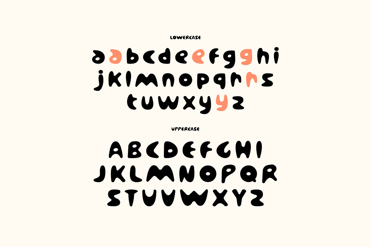 Bobbily Cute Bubble Font, a Handwritten Font by Imoodev (Photo 6 of 8)