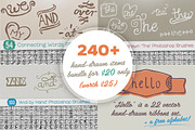 [-20%] 240+ Hand-drawn Items Bundle, a Person Illustration by Frisk Shop (Thumbnail 1 of 5)