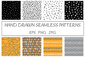 Hand drawn patterns