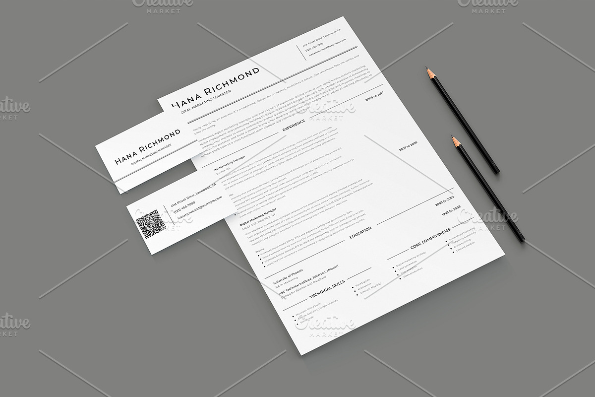 Digital Marketing Manager Resume, a Resume Template by MotoCMS (Photo 2 of 3)