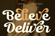 Caramel Delight - Modern Script Font, a Script Font by Font Liner (Thumbnail 8 of 13)