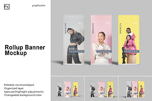 Rollup Banner Mockup