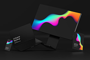 Black Devices Mockup Dark Theme Set, a Mac Mockup by Mockupdaddy (Thumbnail 1 of 22)