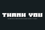 Bold Stylish - Font, a Sans Serif Font by artchiles_design (Thumbnail 5 of 5)