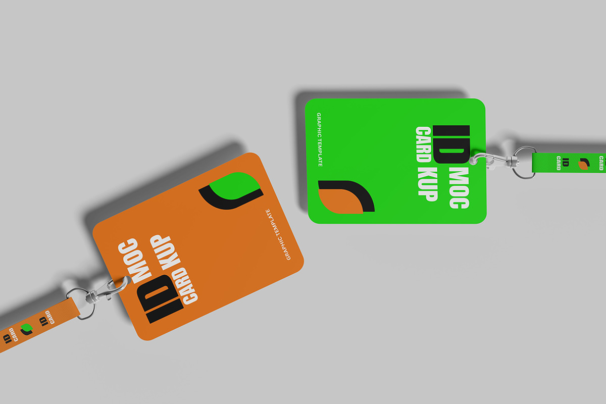 Id Card Mockup, a Mockup by seulangagraphic (Photo 2 of 5)