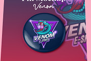 Pin Button Mockup - 8 Views, an Advertising Mockup by Illusiongraphic (Thumbnail 18 of 23)