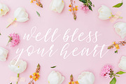 Heloiset Calligraphy Font, a Script Font by Printable Wisdom (Thumbnail 3 of 3)
