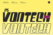 CS Vontech Pixel, a Sans Serif Font by Craft Supply Co. (Thumbnail 1 of 8)