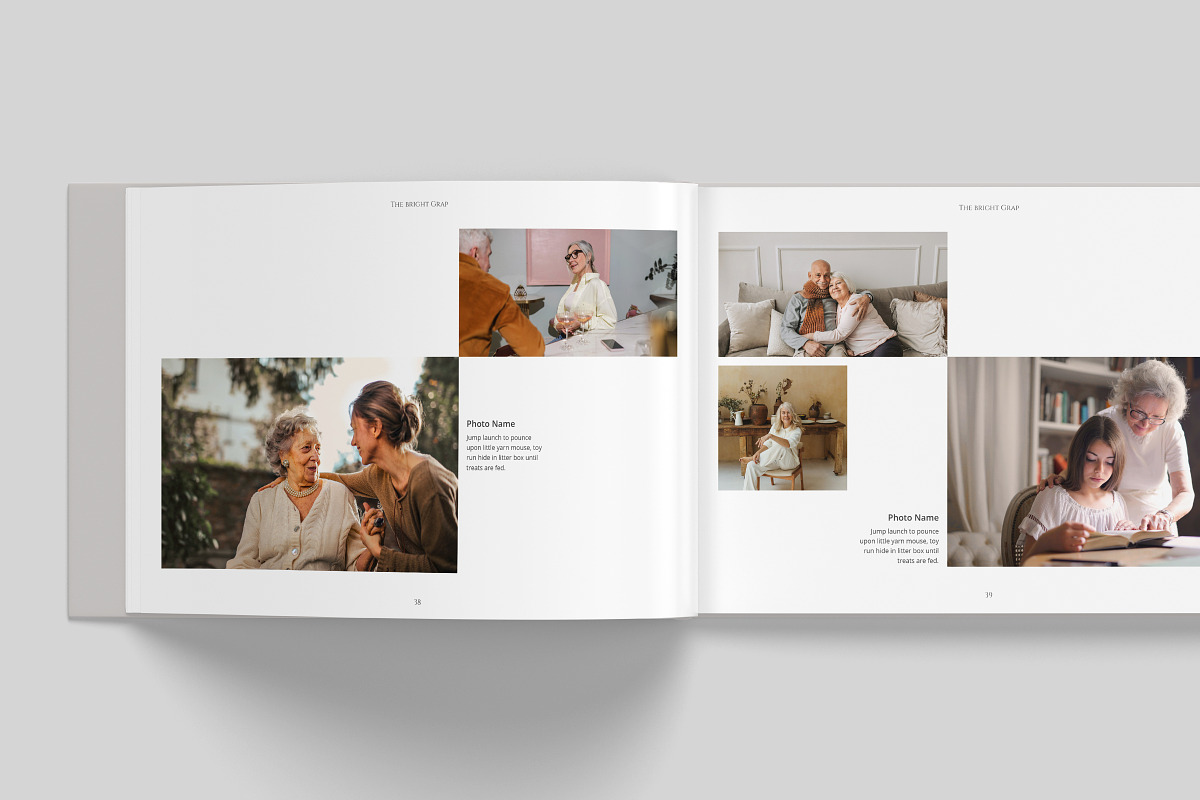 Photo Book / Album or Portfolio, a Brochure Template by TheBrightGrap (Photo 21 of 22)