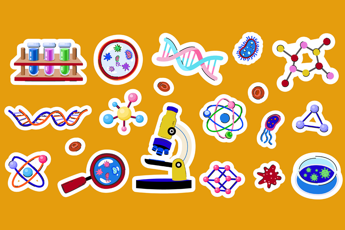 DNA Science Biology Clipart, an Object Graphic by the_myro (Photo 2 of 9)