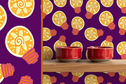 Halloween light clipart & patterns, a Seasonal Illustration by Carpet Tapete Pretzel (Thumbnail 12 of 14)