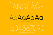 Omega Sans, a Sans Serif Font by Anthony James (Thumbnail 8 of 8)
