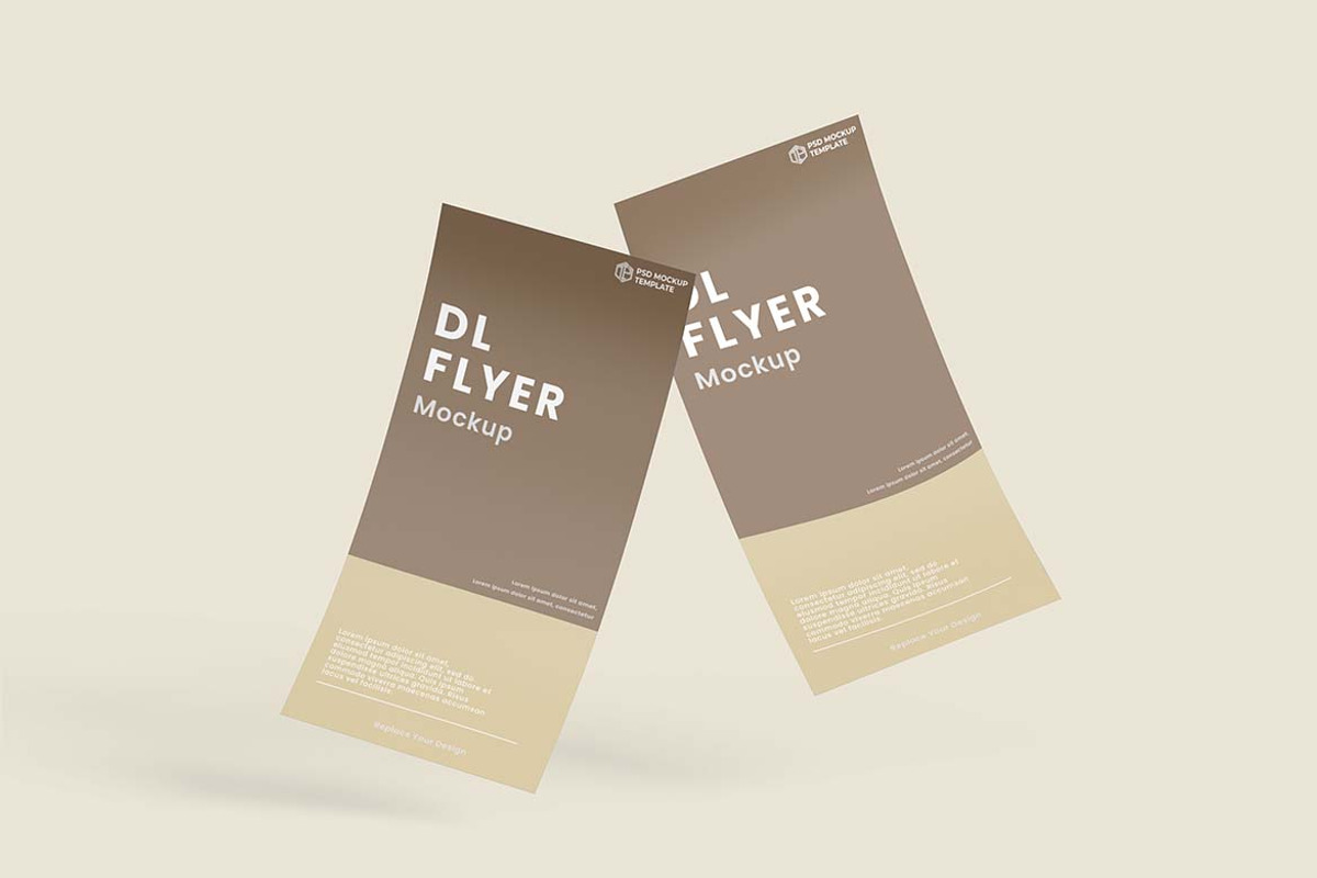 DL Flyer Mockup, an Advertising Mockup by tiyasprabawa (Photo 4 of 5)