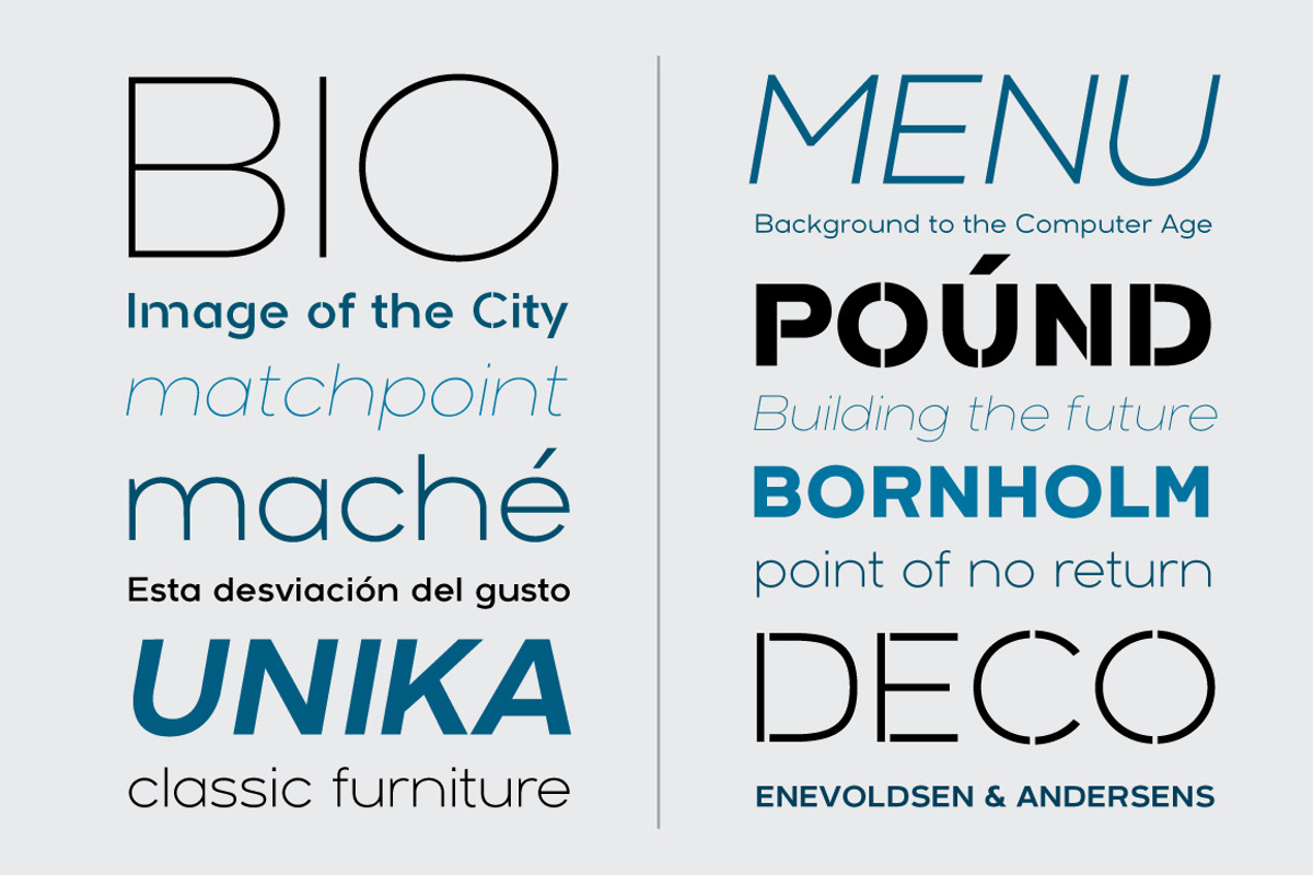 Arkibal Sans, a Sans Serif Font by Jan-Christian Bruun (Photo 13 of 20)