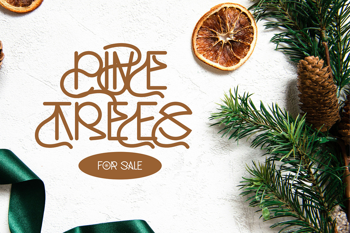 Winter Holiday Display Font, a Sans Serif Font by Graphicxell (Photo 12 of 12)