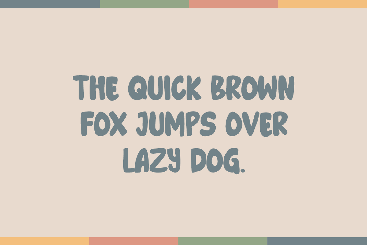 Rochild - Kids Font, a Sans Serif Font by Iqsiart Studio (Photo 2 of 6)