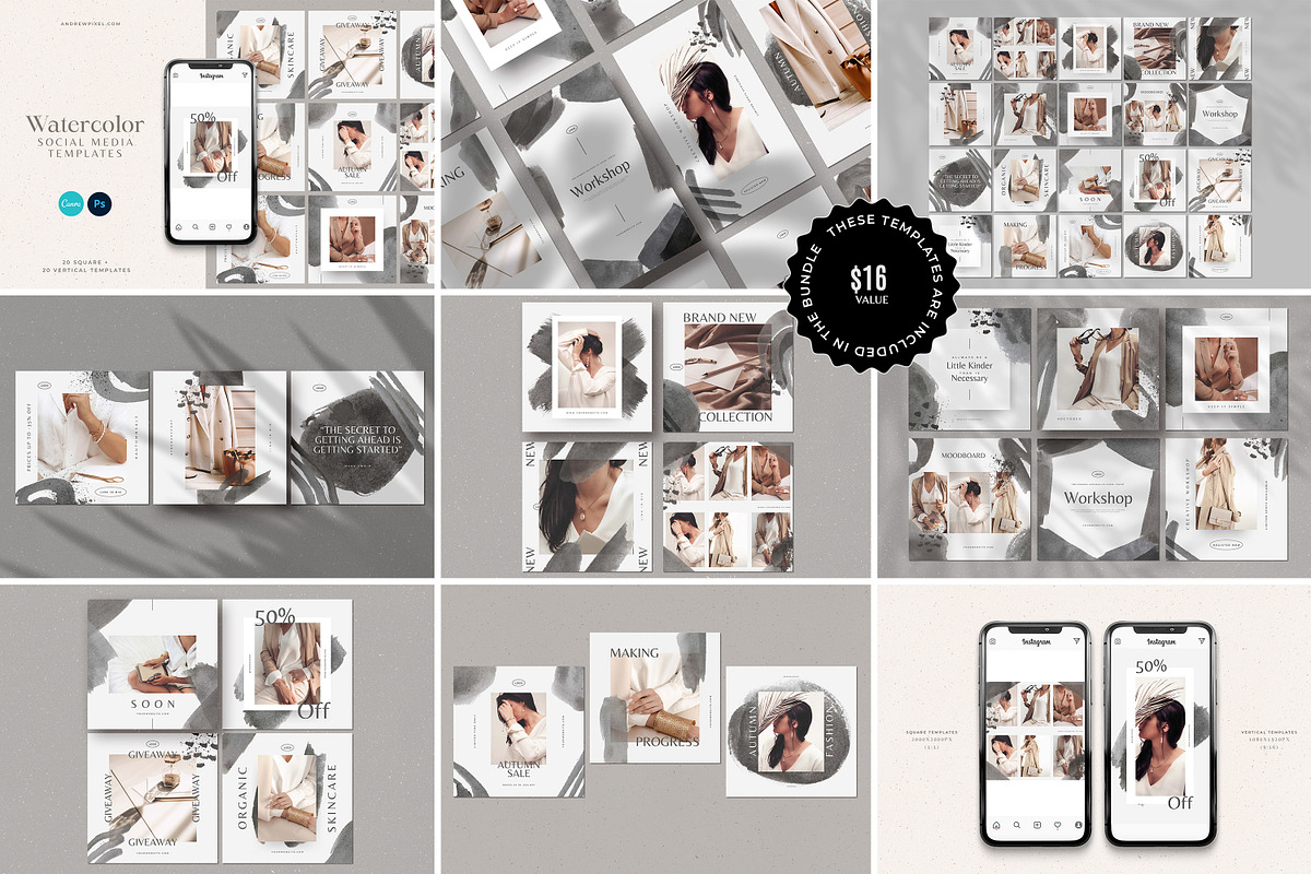 Social Media Templates For CANVA preview 8