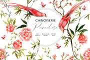 Chinoiserie Paradise, a Pattern Graphic by HannaStudio (Thumbnail 1 of 8)