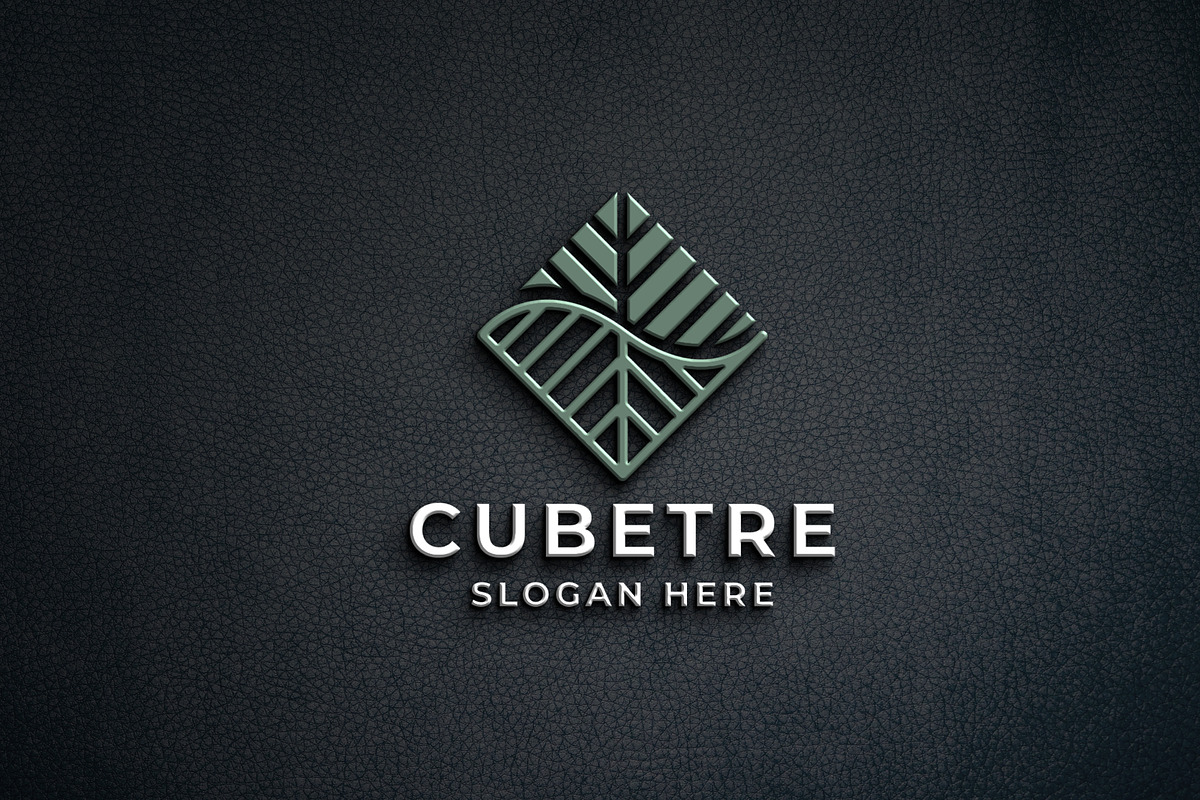 Geometric Cube Tree Logo, a Branding & Logo Template by Design_Planet (Photo 2 of 2)
