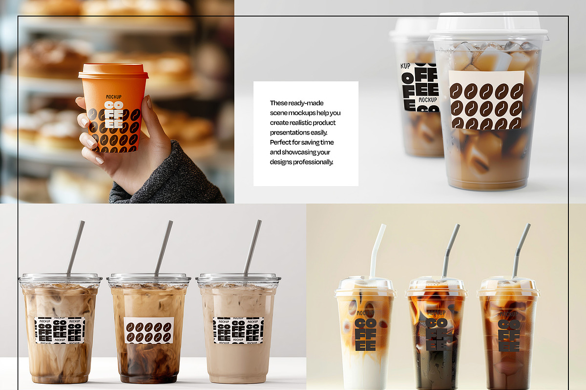 Coffee Pouch Packaging Mockup Set, a Cups & Container Mockup by Mego-studio (Photo 5 of 10)